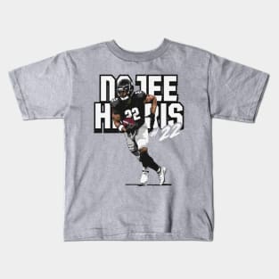 Najee Harris Pittsburgh Name Number Kids T-Shirt